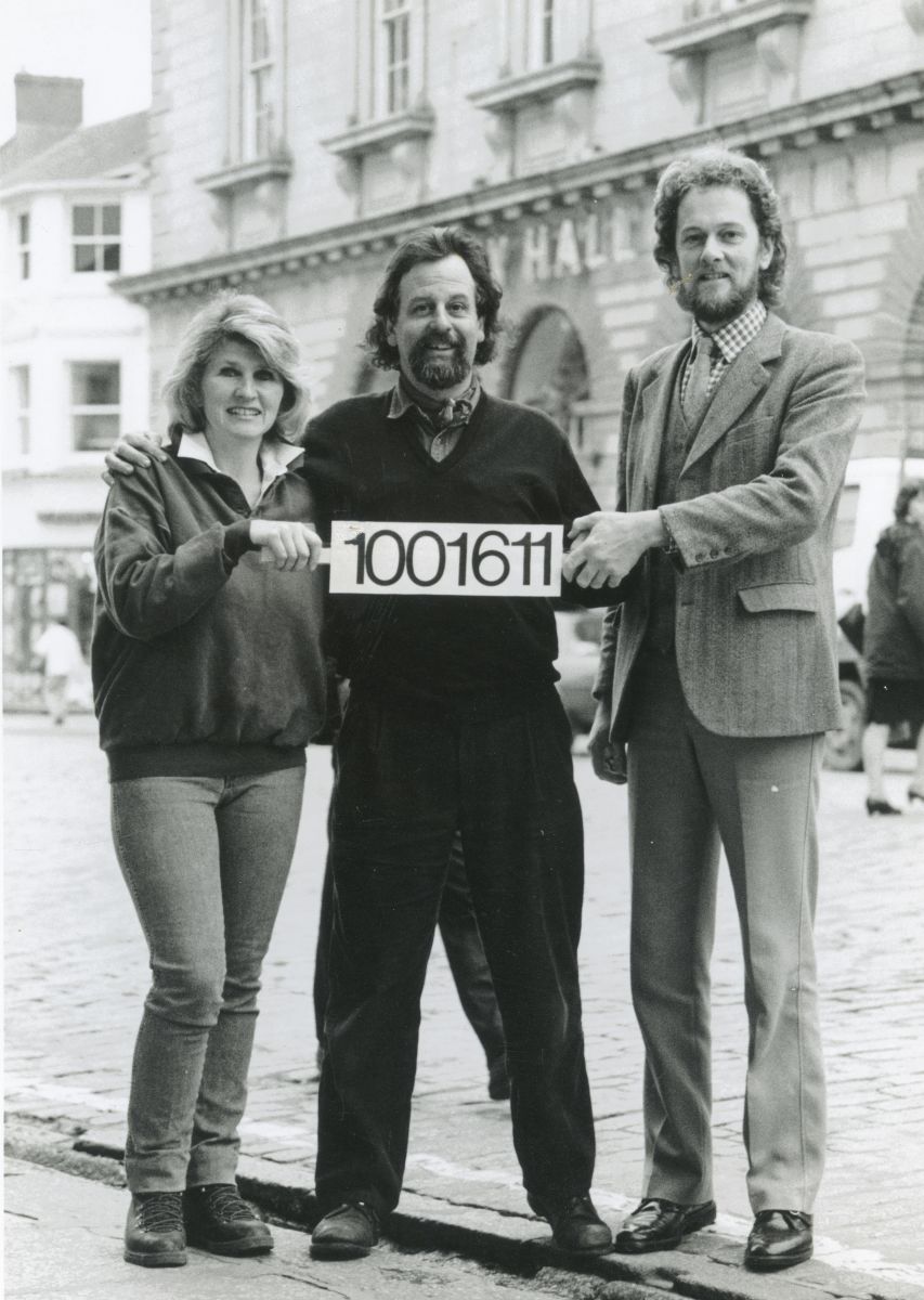 Ann Jennings, Ben Luxon CBE and Chris Warner